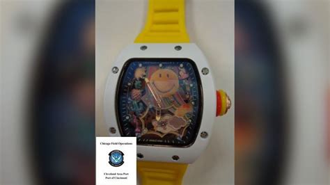 fake richard mille skull watch|US customs officers seized a fake Richard Mille watch. If real, it .